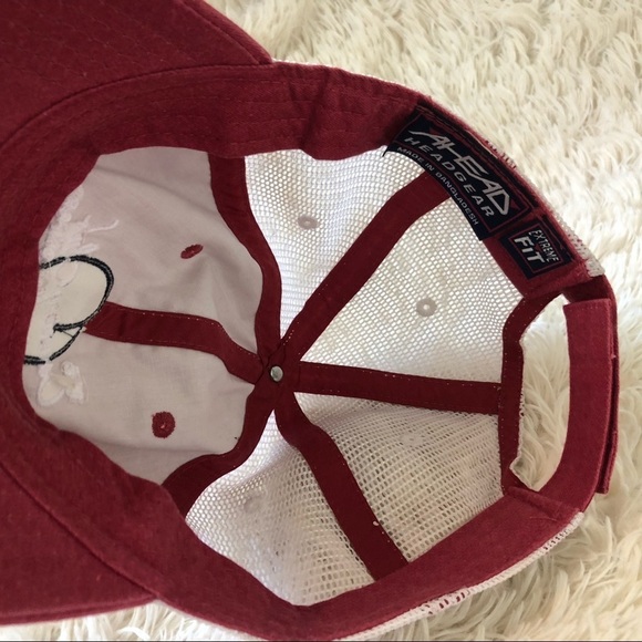 Country Club of Oxford Red Baseball Trucker Cap - Picture 9 of 9